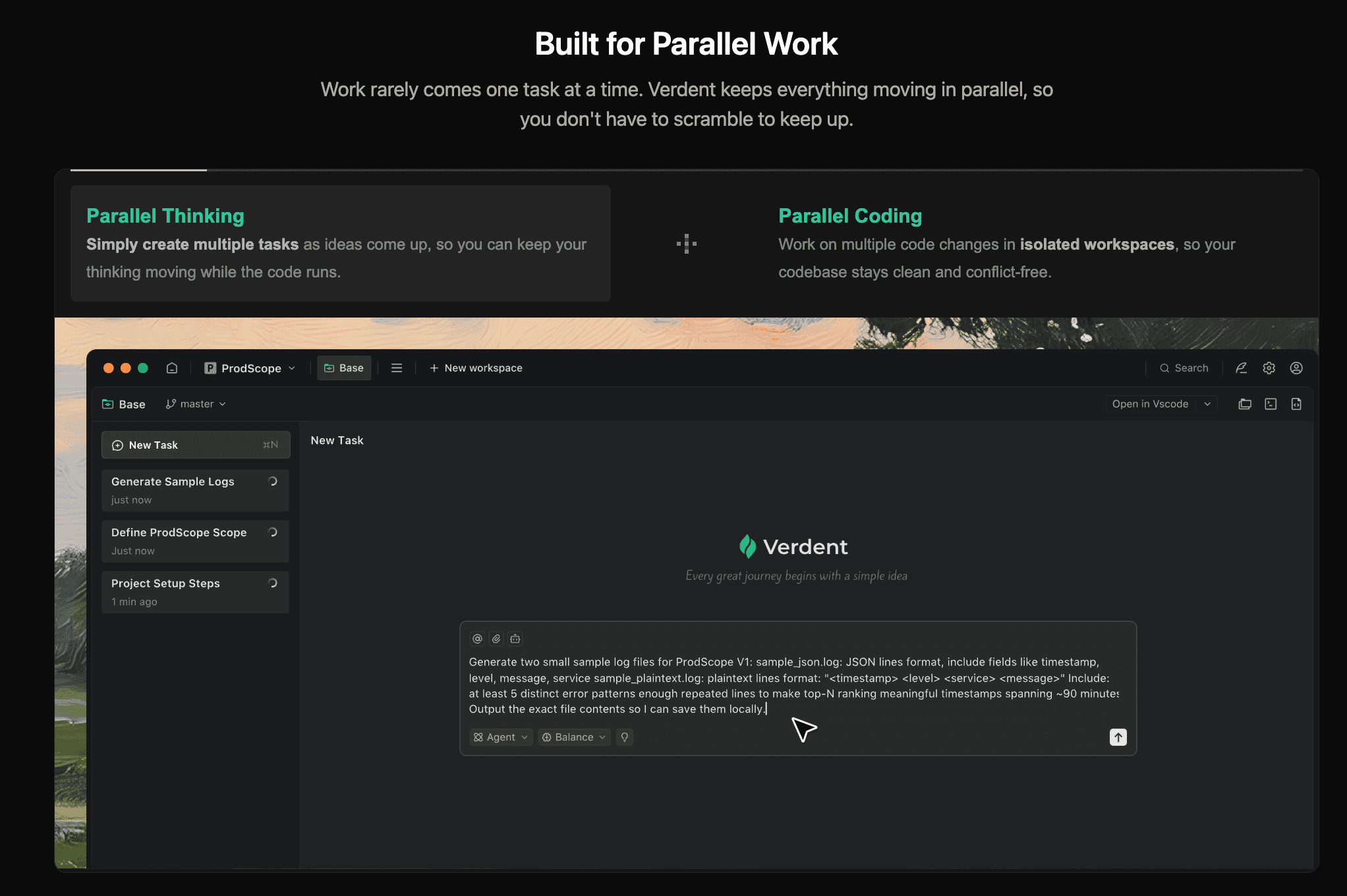Verdent AI Starter / Pro