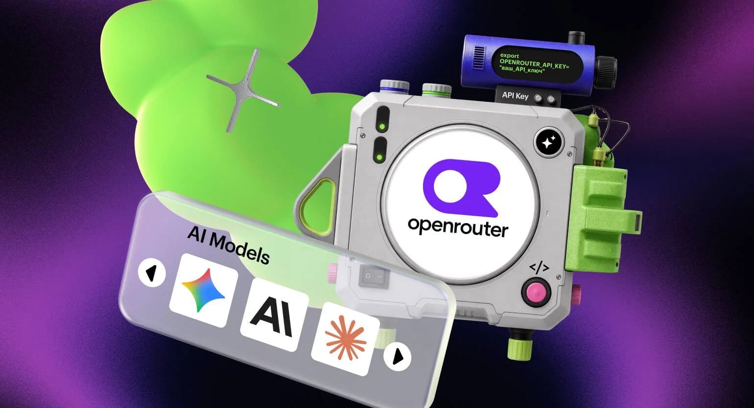 OpenRouter — единый доступ к AI-моделям
